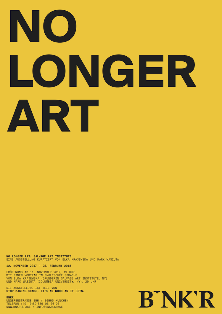 No longer art