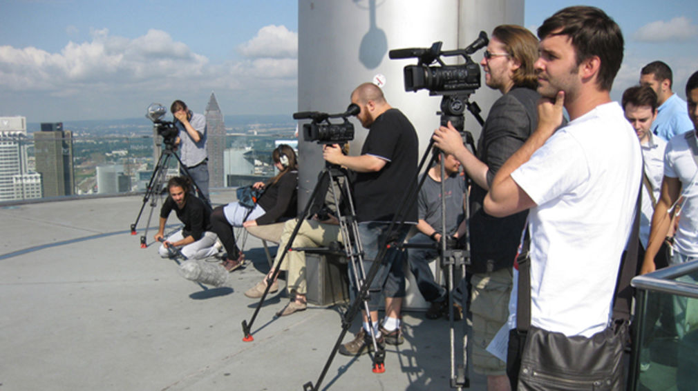 Dreharbeiten joblinge maintower klein
