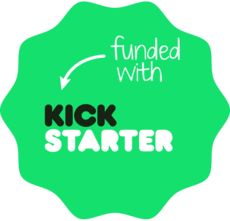 Kickstarter badge funded