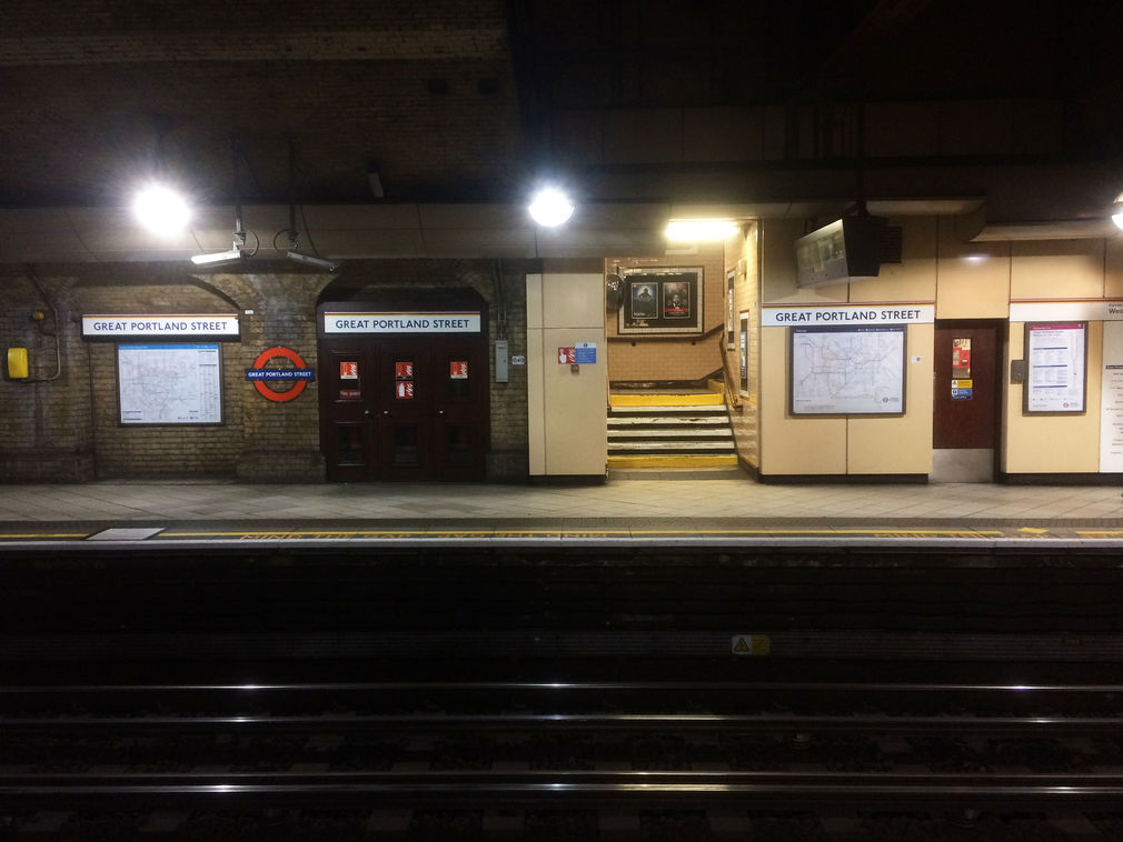 Great portland street station julian schwarze