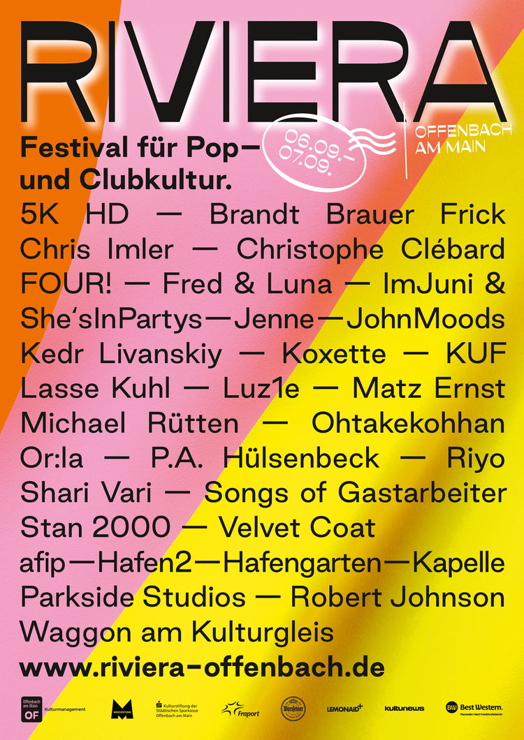 Riviera 2019 poster lineup