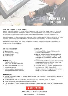 Flyer design internships september 2024