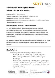 Honorarkraft moderne medien seite 1
