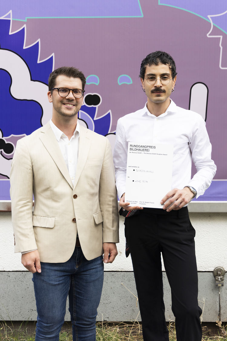 Bildhauerei rundgang 2025 hfg offenbach preistraeger innen   daniela kaiser  5101