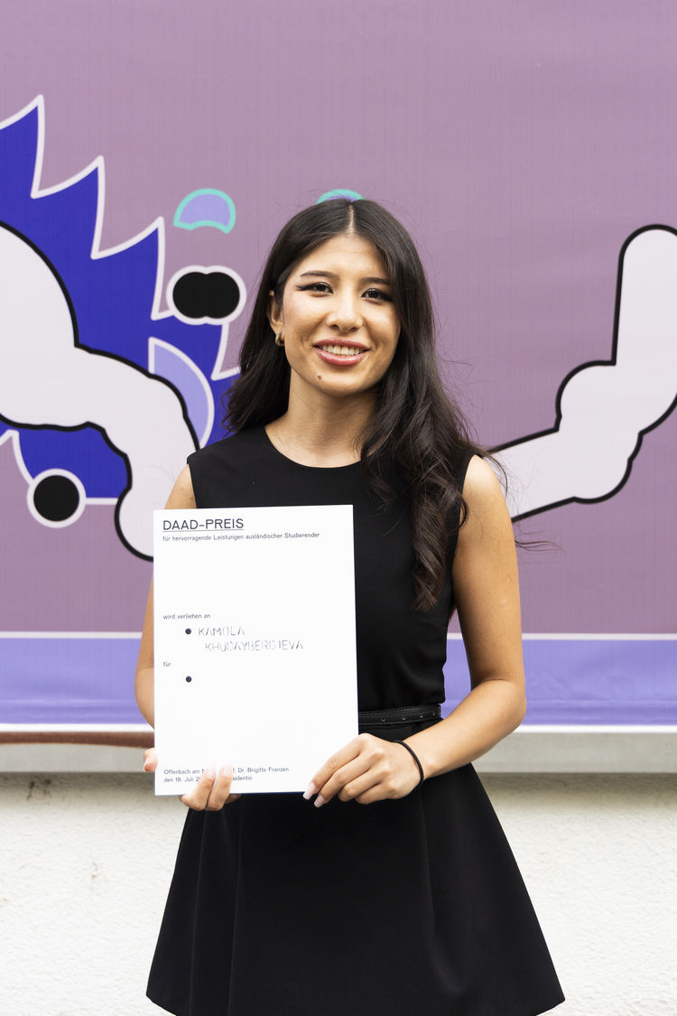 Daad rundgang 2025 hfg offenbach preistraeger innen   daniela kaiser  5071