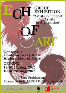 Poster  echo of art  ccaa in exile