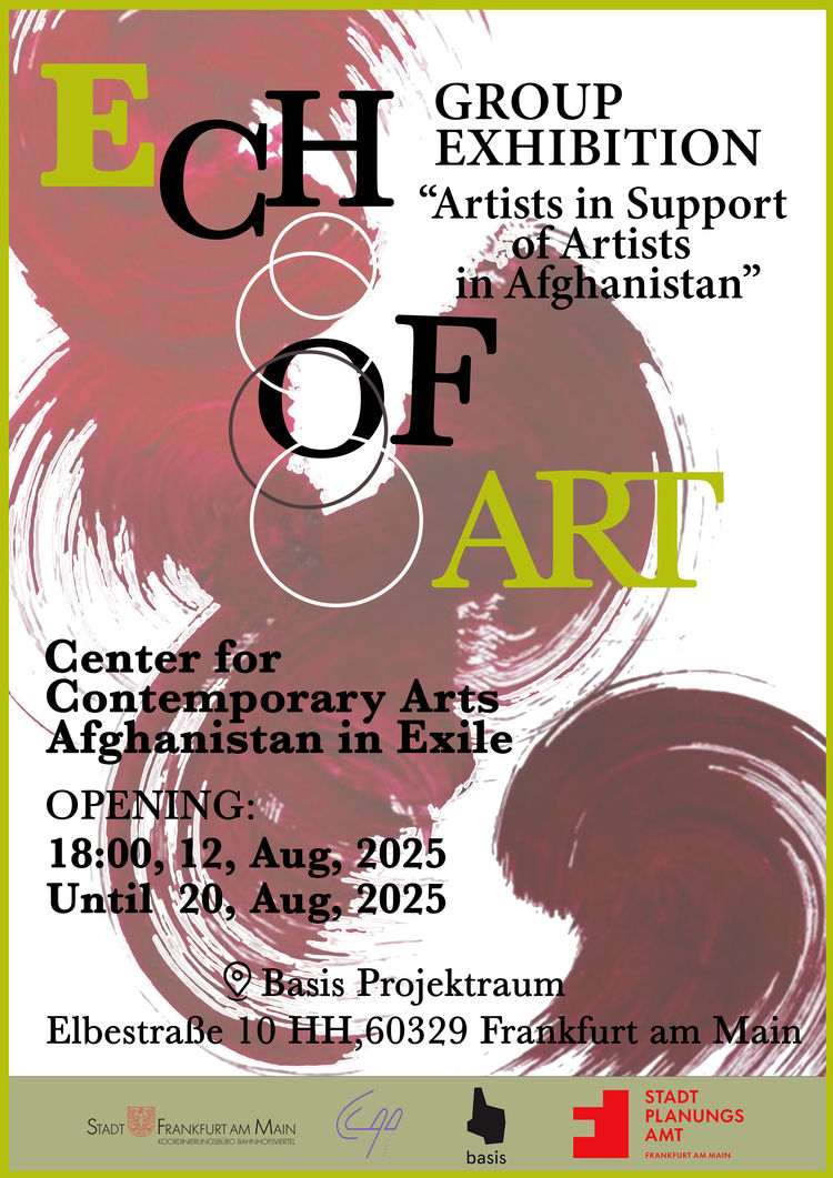 Poster  echo of art  ccaa in exile