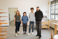 Hpm residency 5 0 koordinatorin nadyabascha stipendiatinnen mengyazhao jungwoonlee derkroelofsen v l n r   foto marieschwarze