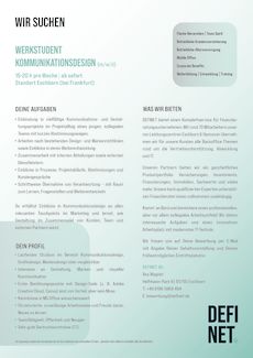 Werkstudent in marketing