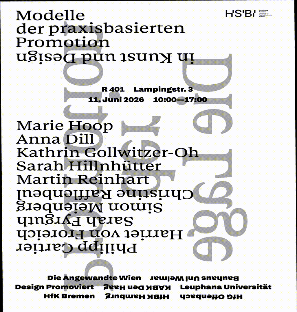 Modelle der praxisbasierten promotion poster animation